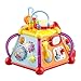 CifToys Musical Activity Cube Play Center Educational Learning Baby Toys for Toddlers Kids Girls Boys -15 Different Activities and 6 Sides with Lights and Sounds