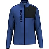 HEAD Men’s Martin Full Zip Midlayer – Power Stretch®, Quick-Dry Performance, Regular Fit