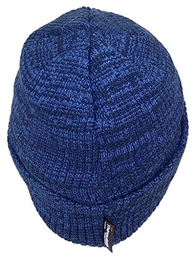 Best Winter Hats 3M 40 Gram Thinsulate Insulated Cuffed Knit Beanie (One Size) - Blue/Navy