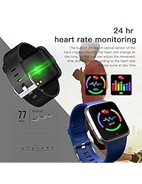 Reloj inteligente resistente al agua Multisport Fitness Tracker para mujeres hombres actividad Tracker con frecuencia cardíaca presión arterial sueño monitor podómetro llevable pulsera para vacaciones regalo de cumpleaños