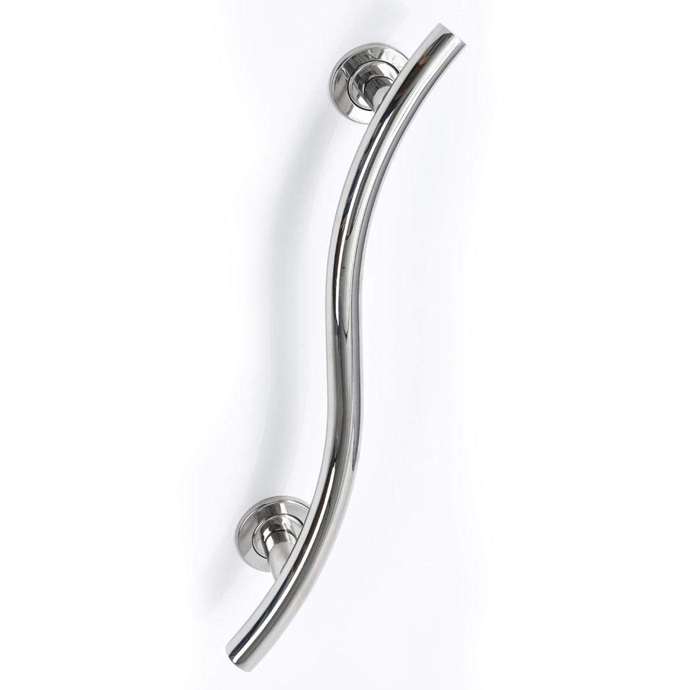 NRS Healthcare SPA Stainless Steel Curved Grab Rail