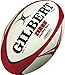 Gilbert Zenon Trainer Rugby Ball (Scarlet/Black, Size-5)