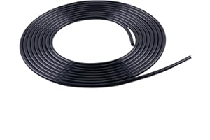OHOB-COOL Silicone Vacuum Line Tubing Hose,ID 1/8"(3mm),10 Feet(3M),High Temperature For Auto Replacement,Turbochargers,etc