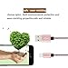 Zcen Lightning Cable, 3Pack 6Ft Nylon Braided Cord iPhone Cable to USB Charging Charger for iPhone 7/7 Plus/6/6S/SE/5S/5/5C/iPad/iPod and more (Rose Gold)