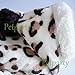 Petparty® Adorable Leopard Dog Coat for Dog Hoodie Dog Clothes Soft Cozy Pet Clothes (Leopard,S)