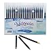 Watercolor Brush Pens - 20 Premium Color Paint Marker Set + Art Blending Pen - Real Brush Tip for Professional Artists, Adult Coloring, Calligraphy, Sketching, Lettering, Painting - Safe for Kids