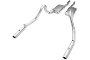 SR Performance Cat-Back Exhaust Compatible with 99-04 Mustang GT, Mach 1
