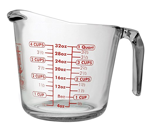 Anchor Hocking 55178OL13 32 Oz Measuring Cup