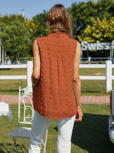 VIISHOW Women's Tops and Blouses for Summer Sleeveless V Neck