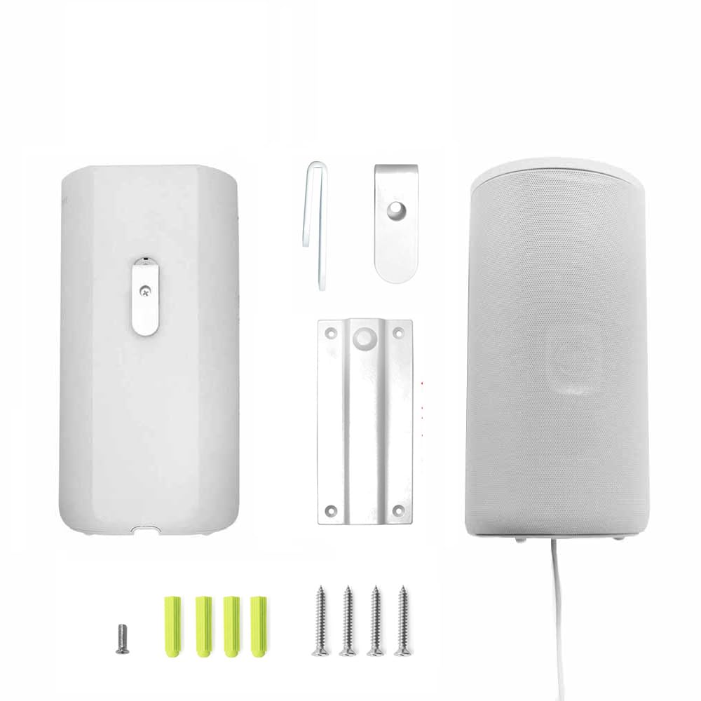 EUGOOCX Speaker Wall Mount for Sony HT-A9 Home Theater System, Wireless Soundbar Metal Bracket Accessories, White