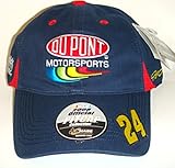 NASCAR Throwback #24 Jeff Gordon Navy Bl Velcro Pit Cap