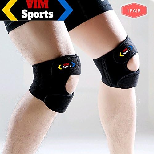 VIM Sports lightweight knee braces will support your knees during the sports