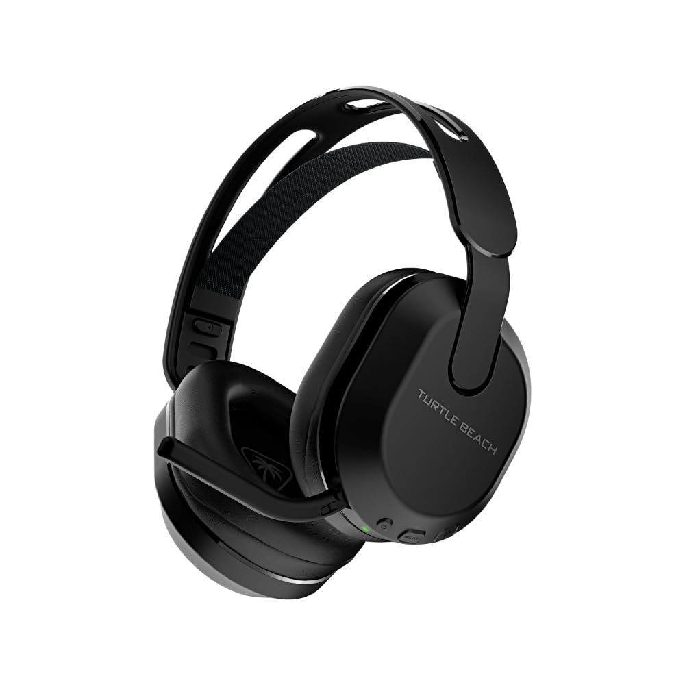 Photo 1 of Turtle Beach Stealth 500 Wireless Amplified Gaming Headset for PS5, PS4, PC, Nintendo Switch, & Mobile – 40-Hr Battery, Bluetooth, Memory Foam Cushions, Flip-to-Mute Mic, EQ Presets – Black (Renewed)