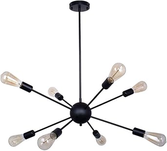 mid century retro ceiling light