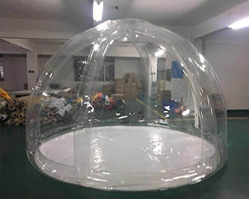 3/4/5/6/8m Transparent Inflatable Bubble Camping Tent with Air Column Support + free Air Pump (6m)