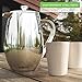 LINKYO Coffee French Press - Stainless Steel Coffee Maker 34oz, 1L