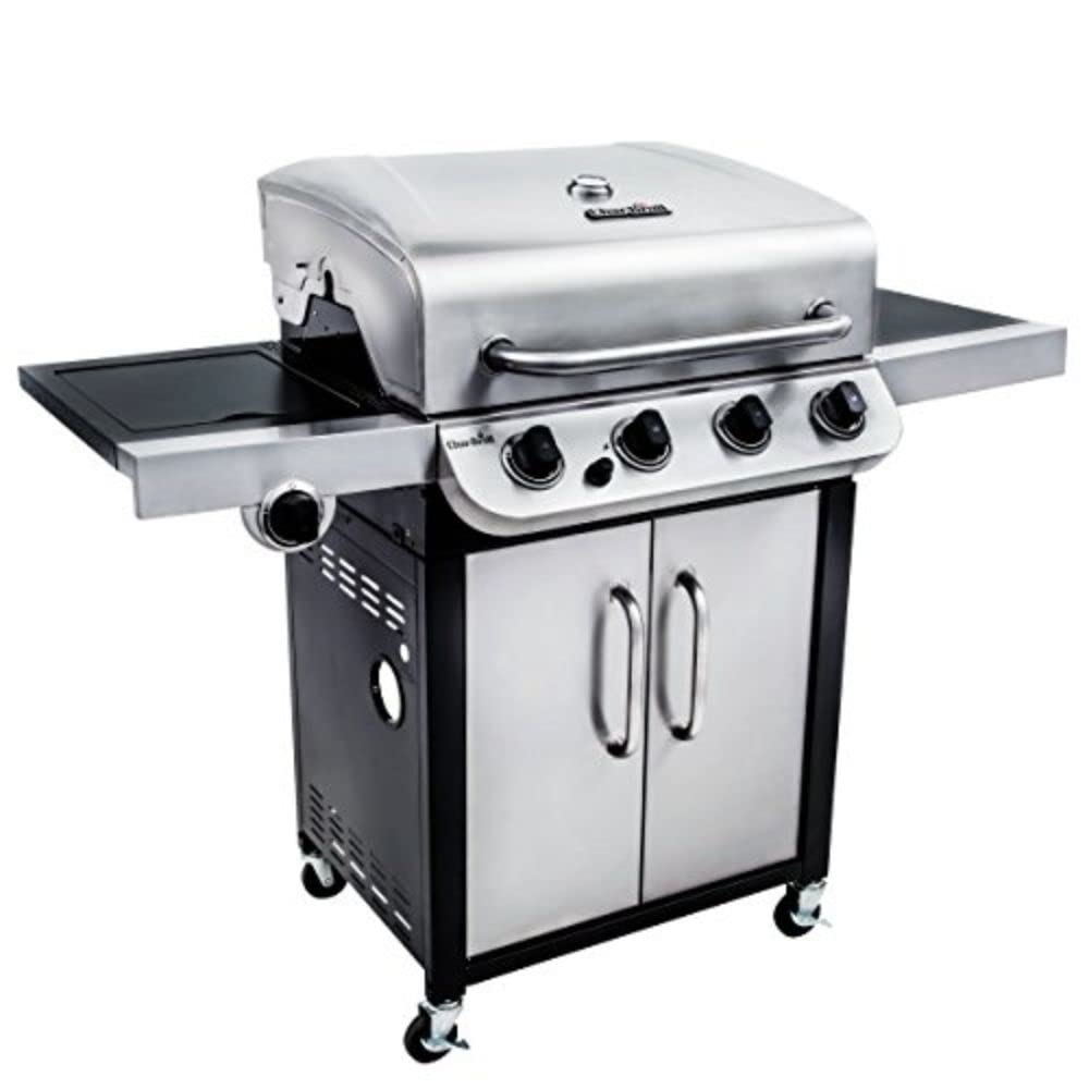Char-Broil Gas BBQ Convective 440 S - 4-burner Barbecue with Cast iron Grates, Stainless Steel Burners - Ideal for Outdoor Cooking, Garden, Balcony and Patio
