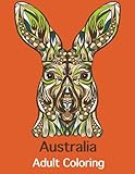 Australia: Adult Coloring by Dr. Sandra Rhodes