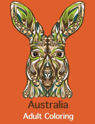 Australia: Adult Coloring by Dr. Sandra Rhodes