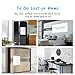 Whiteboard Stick,Supertech Dry Erase Board Adhesive Wall White Board Stick,Dry Erase Wall Decal ,Paper White Boards Stick for Kids Education & DIY Works School Home Office