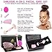 Jade Roller – Rose Quartz Face Roller and Gua Sha Facial Roller for Anti Aging – Face Roller for Slimming, Firming and Removes Wrinkles – Bonus Cleansing Brush Cupping by Sanleevothumb 1