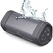 NYNE Boost Portable Bluetooth Speakers with Premium Stereo Sound - IP67 Water & Dust Proof, 20 Hours Play-time, 100 ft Range, Built-in Power Bank and Mic, Loud Wireless Speaker,Grey