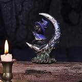 Nemesis Now Sooky Black Cat & Crescent Moon Figurine 11.5cm Resin view 2