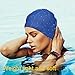 ewinever 3pcs Lycra Swimming Cap/Swim Cap/Swimming hat with PU Coat for Adult Men Women