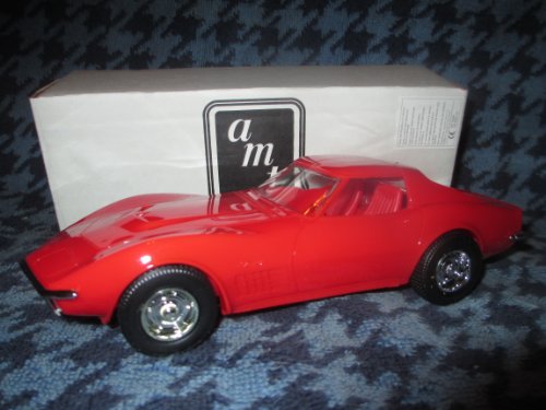 #6108 Ertl 1970 Chevrolet Corvette Monza Red Promo Plastic Model,,Fully Assembled