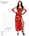 Underwraps Women's Sexy Bombshell Costume Sequin Dress, Red, Medium
