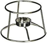 American Metalcraft CIFDR Stainless Steel Fondue Pot Stand, 5-Inch Diameter
