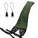 Eggsnow Camera Shoulder Neck Strap Knit Broaden Universal Camera Belt Strap with Connect Buckle for Women Men All DSLR SLR Nikon Canon Sony Olympus Pentax Samsung(Upgraded)-Green