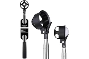 Goashpeaot Pro Auto-Lock Golf Ball Retriever, Golf Ball Retriever Telescopic for Water 9Ft/12Ft/14.5Ft/16.3Ft with Heavy-Duty Stainless Steel Shaft & Non-Slip Rubber Grip