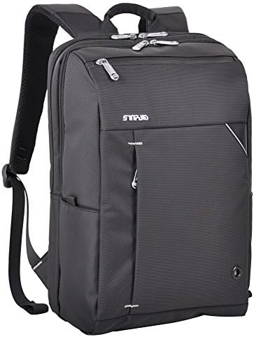 Koolerpek Slim Laptop Backpack Fits Up To 15.6 Inch Black
