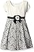 Bonnie Jean Girls' Short Sleeve Floral Knit Dress