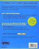 Image de The Official Guide for GMAT Verbal Review 2015, With Online Question Bank and Exclusive Video