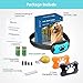 GoPetee Dog Bark Collar, Anti Barking Collar No Bark Control Training Collar with Beeps and Vibration - Safe Waterproof No Shock Stop Barking Collar Device for Small Medium Large Dogs