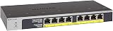 NETGEAR GS108LP 8 Port PoE Switch Gigabit Unmanaged Desktop Wall Mount