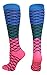 MadSportsStuff Neon Mermaid Athletic Over the Calf Socks