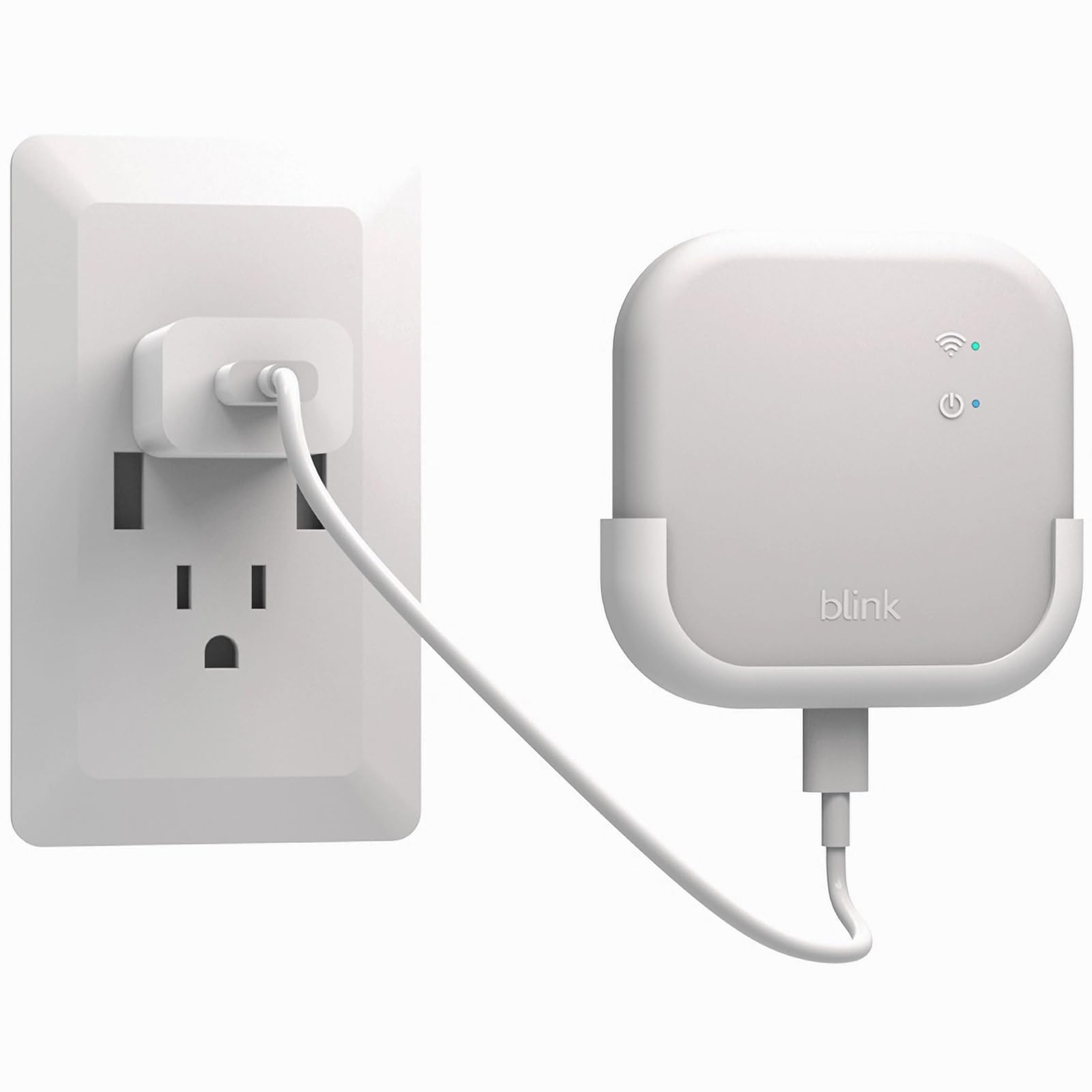 Photo 1 of Adhesive Wall Mount for Blink Sync Module XR, Two Ways Easy Installation Mount Bracket Holder for Blink Sync Module XR, No Drilling No Screws Mount Stand with Short Cable