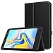 MoKo Case for Samsung Galaxy Tab A 8.0 2018 SM-T387, Premium Folding Stand Slim Smart Cover Case Compatible for Galaxy Tab A 8.0 Inch 2018 Release Tablet - Black