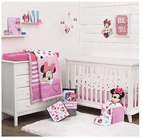 red minnie mouse crib bedding