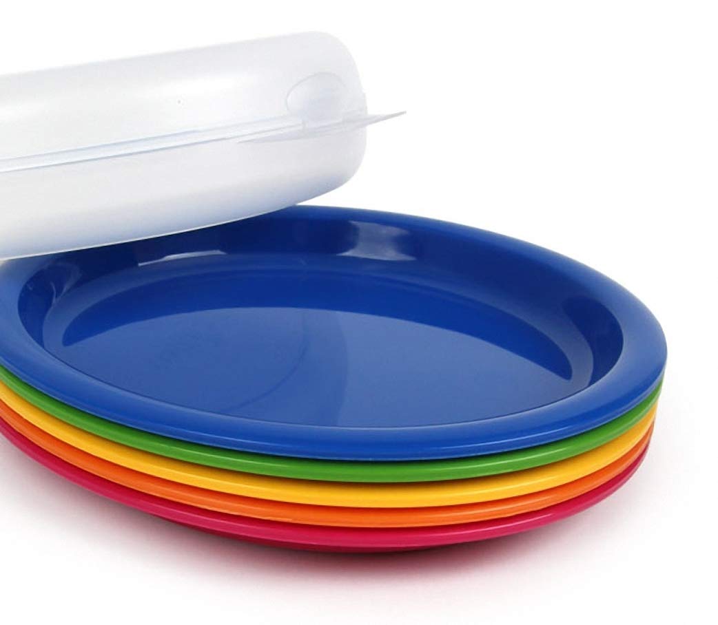 Lock & Lock Picnic Bowl Set with Lids Set of 5 Plate with Container