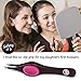 Professional Slant Tip Tweezers – Precision Stainless Steel Tweezers for Eyebrow Shaping, Ingrown Hair & Facial Hair Removal for Women and Men – Sharp Tip with Non-Slip Silicone Grip
