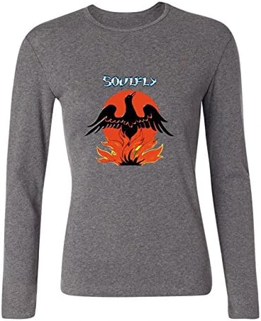 GY5K3F Women's Soulfly Band Archangel Long Sleeves T Shirt