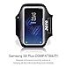 Samsung Galaxy S8 Plus Sport Exercise Armband, JOTO Sport Protective Armband Case, with Key Holder, Credit Card/Money Holder, Sweat Proof, Best for Gym, Running, Exercise, Workout (Black)