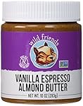 Wild Friends Foods Almond Butter, Vanilla Espresso, 10 oz Jar