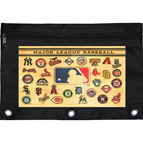 C.R. Gibson Fabric Pencil Pouch, All-Team Major League Baseball (M902046)