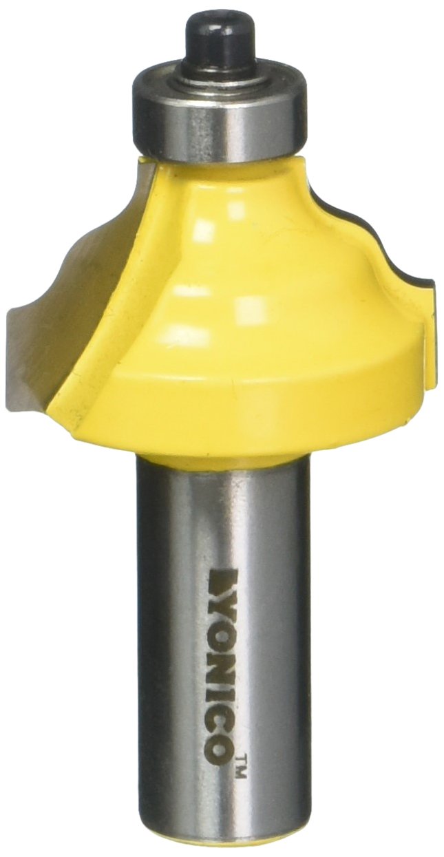 Yonico 13125 - Wavy Edge Forming Router Bit, Cutting Depth: 3/8" - 1/2" Shank โ image 1