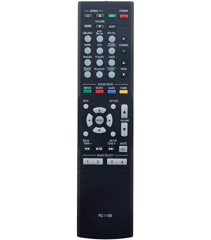 Telecomando Ricambio RC-1115 Per Denon AVR-390 E AVR-391